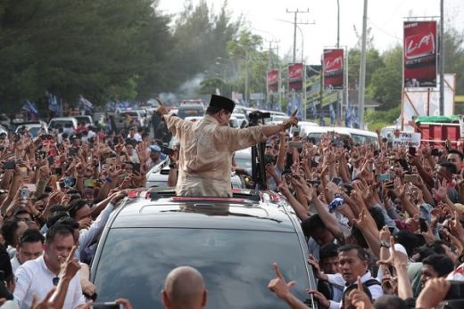Di Bengkulu, Prabowo Dapat Sumbangan Lagi dari Masyarakat