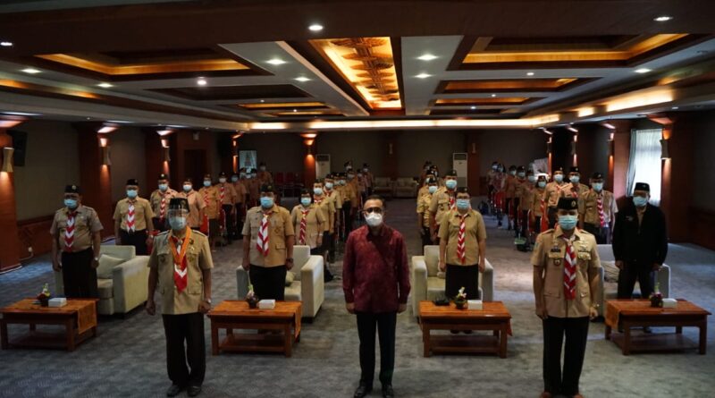 Wakil Walikota Denpasar Berharap Gerakan Pramuka Jadi Garda Terdepan Kampanye Prokes