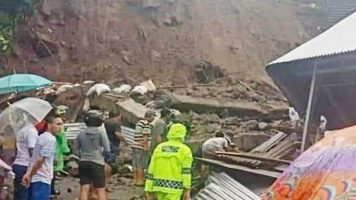 Bencana Longsor di Manado Renggut Empat Jiwa