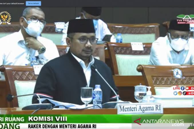 Menteri Yaqut Dicecar DPR, Penyampaian Pembatalan Ibadah Haji Telan Rp21 Miliar!