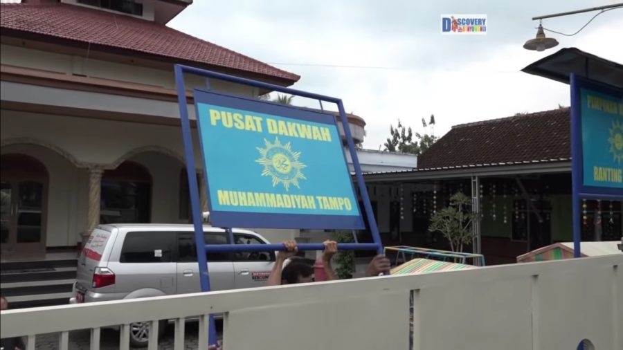 Inisial 10 Orang Kelompok Intoleran yang Rusak Plang Muhammadiyah di Banyuwangi