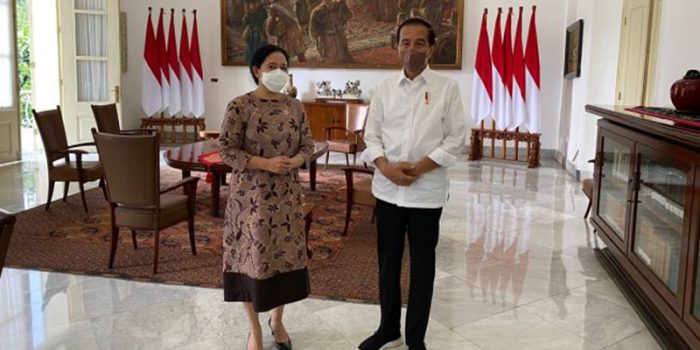 Pertemuan Puan dan Jokowi Pertegas Pemilu Tetap 2024