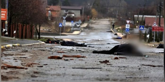 Sebulan Invasi Rusia, 280 Mayat Tergeletak di Jalanan Kota Bucha Ukraina