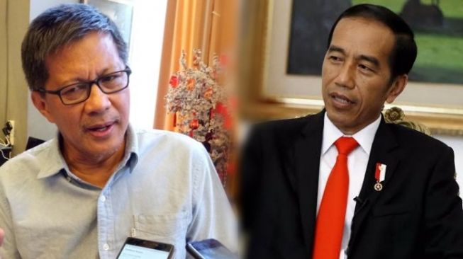 Rangkul PAN di Kabinet, Rocky Gerung: Jokowi Sumbat Peluang Dukungan Anies di Pilpres