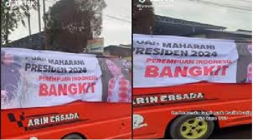 Viral Baliho Puan Maharani Siap Hattrick di Pemilu 2024, Warganet: Ingat Dia Cuman Bisa Diam Saat BBM Naik